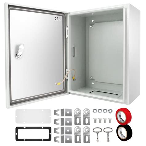 AIRTAK Waterproof Metal Electrical Enclosure with Lock,12 * 8